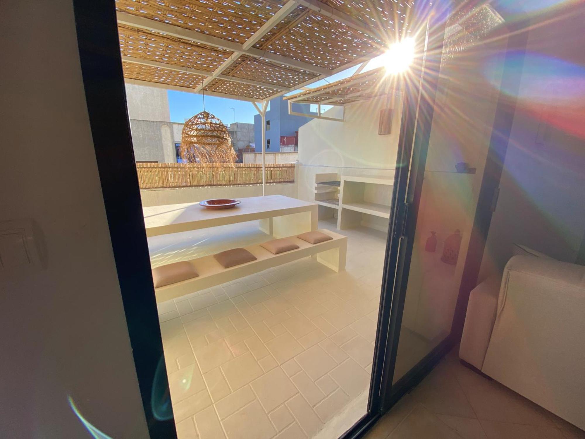 Magnificent Apartment With Private Rooftop Terrace طنجة المظهر الخارجي الصورة